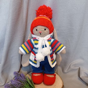 Dress up iepuraș amigurumi, Jucării și echipamente pentru copii, Jucării și accesorii pentru copii, Păpușă de îmbrăcat, Croșetat, ARTYNOS