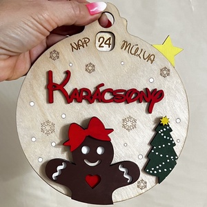 Decorat pentru brad de Crăciun - accesorii de crăciun - decorațiuni de advent - calendar de advent - Artynos.ro