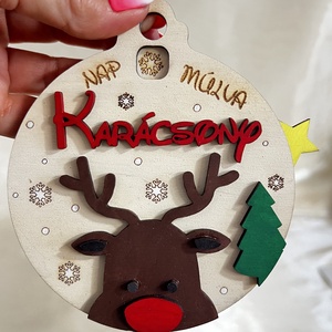 Decorat pentru brad de Crăciun - accesorii de crăciun - decorațiuni de advent - calendar de advent - Artynos.ro