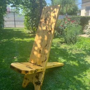 Scaun viking pentru grădină - casă & stil de viață - mobilier artizanal - scaune, taburete, fotolii - Artynos.ro