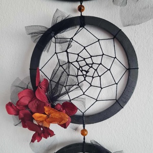 Decor de perete culori toamnă, Decor gotic-romantic, Dream catcher - casă & stil de viață - accesorii pentru decorat casa - decorațiuni de pereți, decorațiuni suspendate - capcană de vise - Artynos.ro