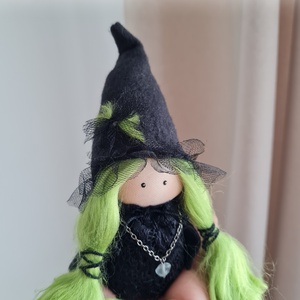 Mini vrajitoare, miniatura vrajitoare, Figurina vrajitoare Halloween - casă & stil de viață - accesorii pentru decorat casa - halloween - tot ce ai nevoie pentru petrecere! - figurine halloween - Artynos.ro