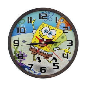 Ceas decorativ - Sponge Bob - casă & stil de viață - accesorii pentru decorat casa - decorațiuni de pereți, decorațiuni suspendate - ceasuri de perete - Artynos.ro