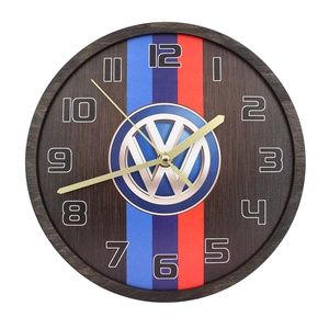 Ceas decorativ - Volkswagen, Accesorii locuință, Accesorii pentru decorat casa, Decorațiuni de pereți, decorațiuni suspendate, Ceasuri de perete, Prelucrarea lemnului, ARTYNOS