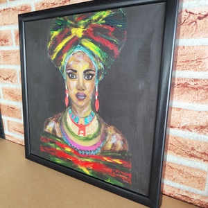 African women, Accesorii locuință, Accesorii pentru decorat casa, Picturi murale, Tablouri/picturi pe pânză, Obiecte pictate, Pictură, ARTYNOS