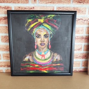 African women - casă & stil de viață - accesorii pentru decorat casa - picturi murale - tablouri/picturi pe pânză - Artynos.ro