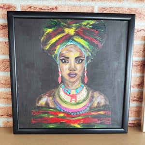 African women - casă & stil de viață - accesorii pentru decorat casa - picturi murale - tablouri/picturi pe pânză - Artynos.ro