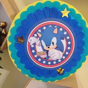 Piñata pinata Sonic, Jucării și echipamente pentru copii, Joc de rol, Arta de hârtie, ARTYNOS