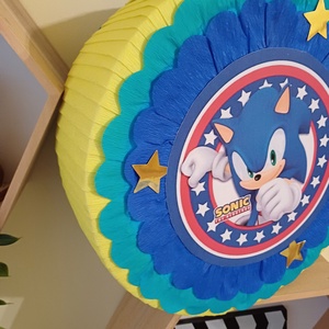 Piñata pinata Sonic - jucării și echipamente pentru copii - joc de rol - Artynos.ro