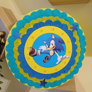 Piñata pinata Sonic - jucării și echipamente pentru copii - joc de rol - Artynos.ro