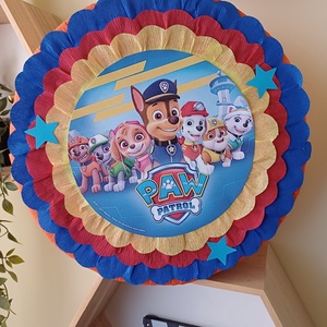 Piñata pinata piniata Paw Patrol , Jucării și echipamente pentru copii, Jocuri de mișcare, Arta de hârtie, Produse fabricate din materiale reciclate, ARTYNOS