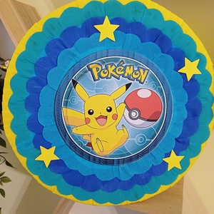 Piñata pinata piniata Pokemon Pichachu  - jucării și echipamente pentru copii - jocuri de mișcare - Artynos.ro