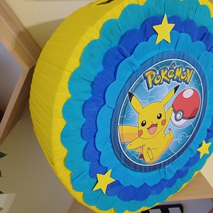 Piñata pinata piniata Pokemon Pichachu  - jucării și echipamente pentru copii - jocuri de mișcare - Artynos.ro