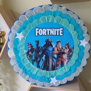 Piñata pinata piniata Fortnite , Jucării și echipamente pentru copii, Jocuri de mișcare, Arta de hârtie, Produse fabricate din materiale reciclate, ARTYNOS