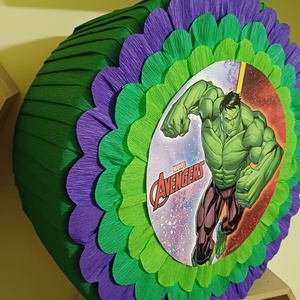 Piñata pinata piniata Hulk - jucării și echipamente pentru copii - jocuri de mișcare - Artynos.ro