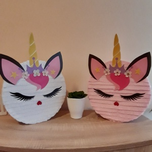 Piñata pinata piniata cap de Unicorn , Jucării și echipamente pentru copii, Jocuri de mișcare, Arta de hârtie, Produse fabricate din materiale reciclate, ARTYNOS