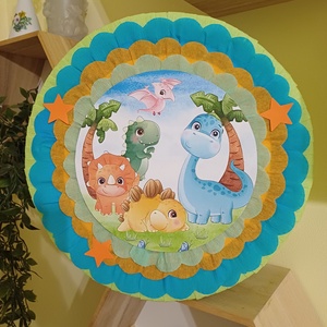 Piñata pinata Dinozauri piniata, Jucării și echipamente pentru copii, Jocuri de mișcare, Arta de hârtie, Produse fabricate din materiale reciclate, ARTYNOS