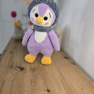 Pinguin croșetat , Casă & Stil de viață, Echipament pentru camera copiilor, Cutii depozitare jucării, Croșetat, ARTYNOS