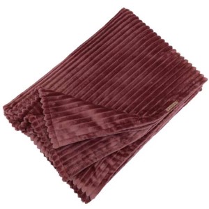 Pătură caldă din fleece cu nervuri 145x180-200 cm, Accesorii locuință, Textile de casă, Pătură pentru adulți, în carouri, , ARTYNOS